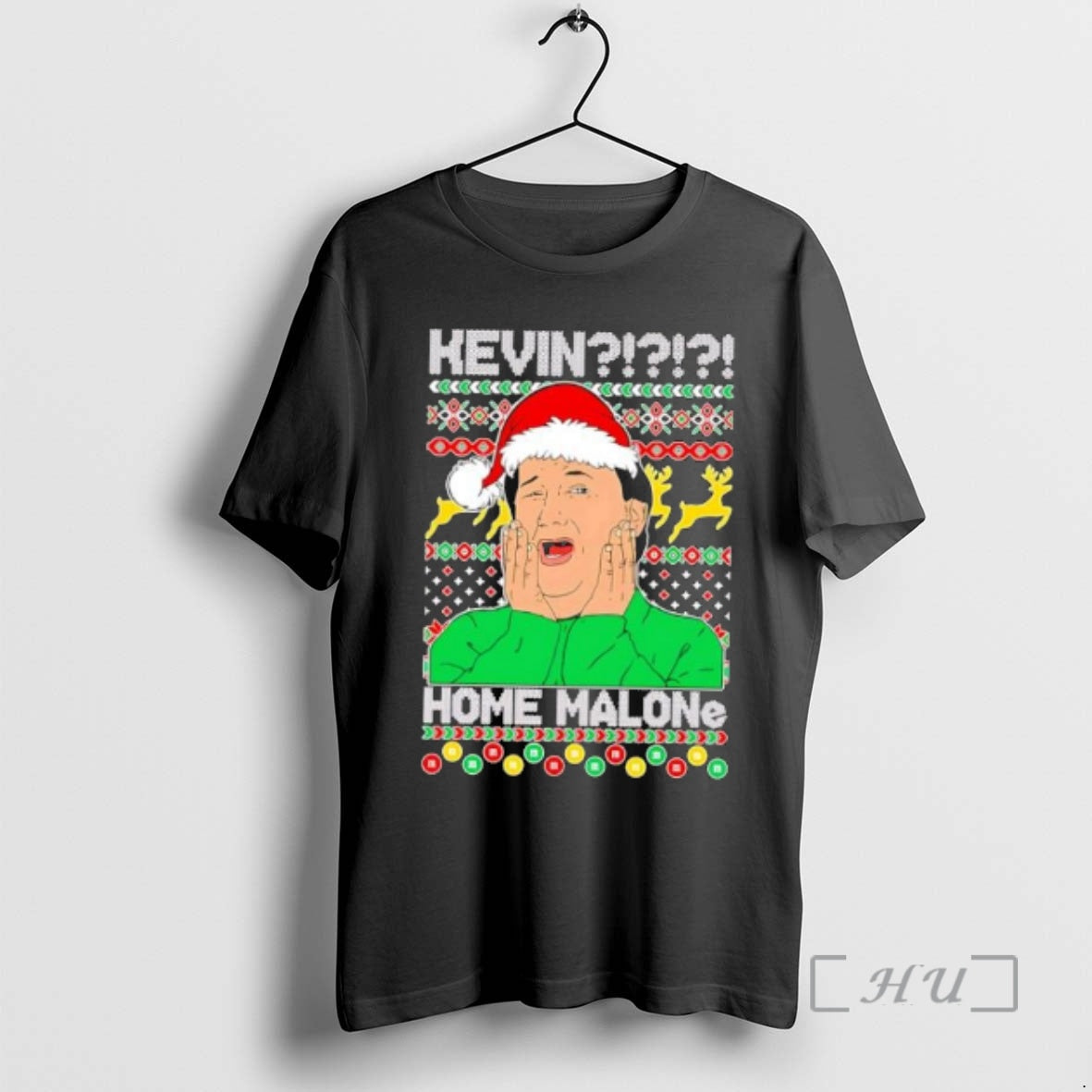 Officials Kevin Home Malone Ugly Christmas - T-Shirt, Sweatshirt, Hoodie