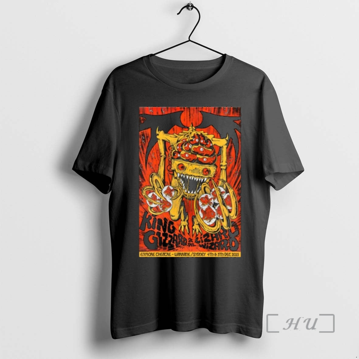 Officials King Gizzard And The Lizard Wizard At Enmore Theatre In Sydney Nsw On Dec - T-Shirt, Sweatshirt, Hoodie