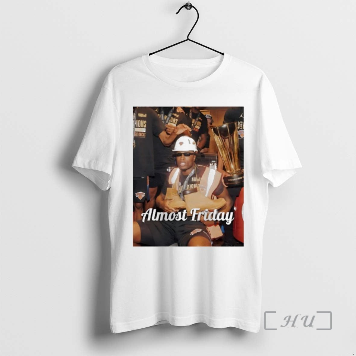 Officials Knicks Timbs Og Anunoby 2025 Nba Cup Champion Almost Friday Premium T Shirts Sweater - T-Shirt, Sweatshirt, Hoodie