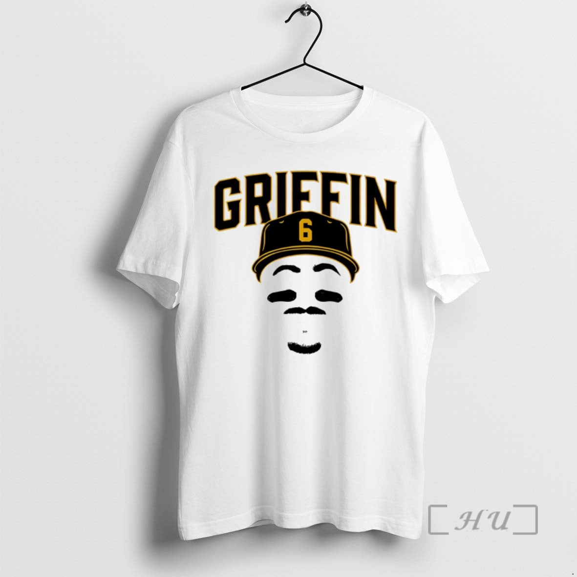 Officials Konnor Griffin 6 Pittsburgh Pirates Baseball Blank Face 2026 Unisex T-shirt, Sweatshirt, Hoodie, Long Sleeve Tee - T-Shirt, Sweatshirt, Hoodie