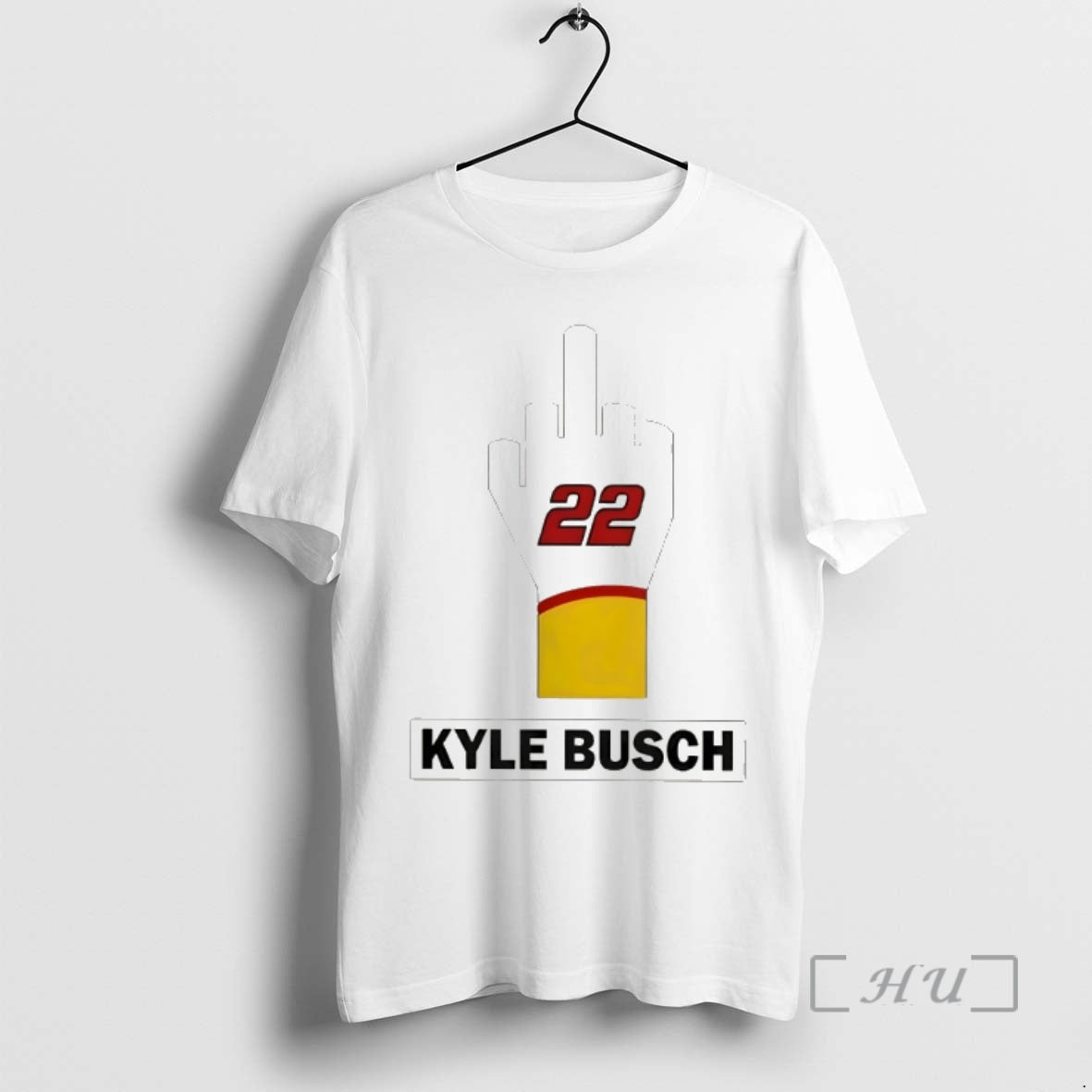 Officials Kyle Busch Nascar Cup Series 22 Middle Finger Hand - T-Shirt, Sweatshirt, Hoodie