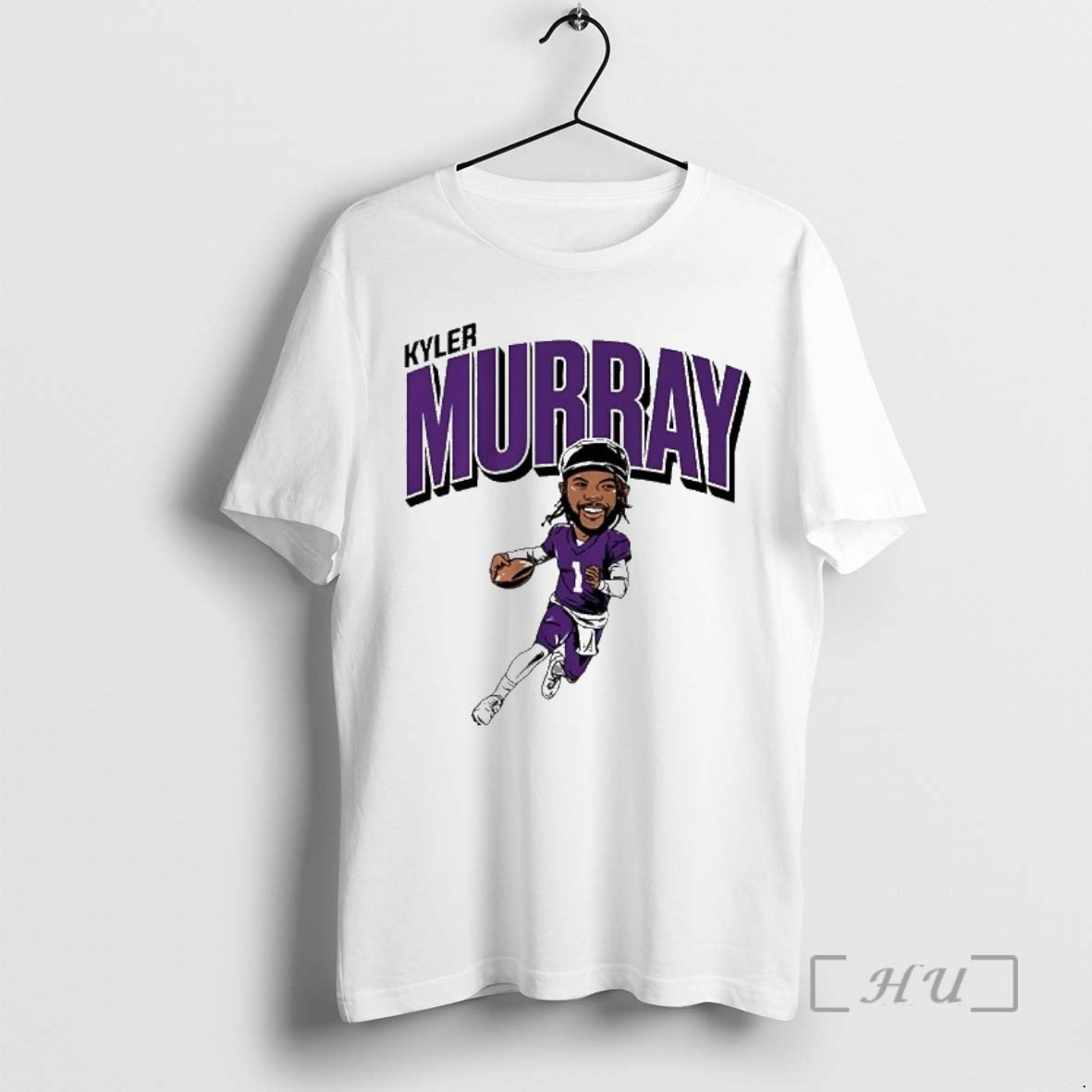 Officials Kyler Murray 1 Minnesota Vikings Football Caricature Unisex T-shirt, Sweatshirt, Hoodie, Long Sleeve Tee - T-Shirt, Sweatshirt, Hoodie