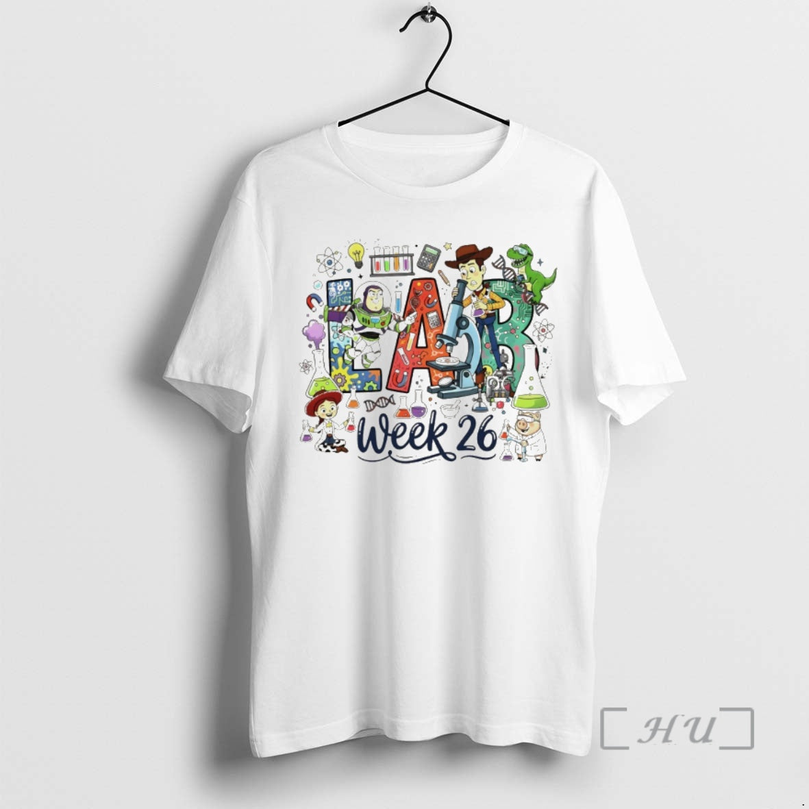 Officials Lab Story Lab Week 2026 Medical Laboratory Week Cartoon Unisex T-shirt, Sweatshirt, Hoodie, Long Sleeve Tee - T-Shirt, Sweatshirt, Hoodie