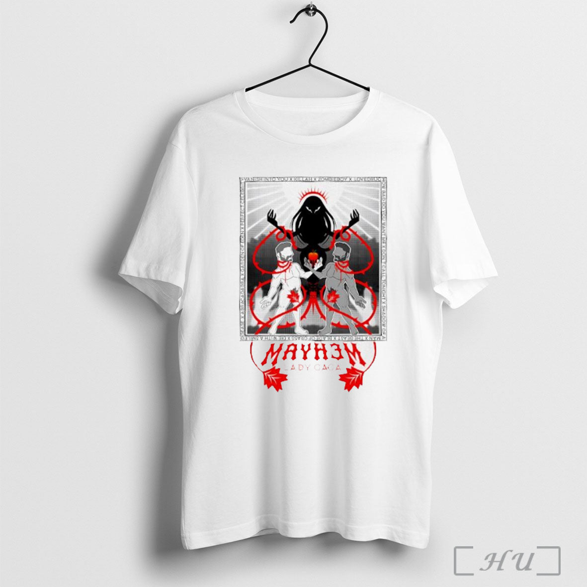 Officials Lady Gaga Mayhem Tour 2025 T Shirt Unisex T-shirt, Sweatshirt, Hoodie, Long Sleeve Tee - T-Shirt, Sweatshirt, Hoodie