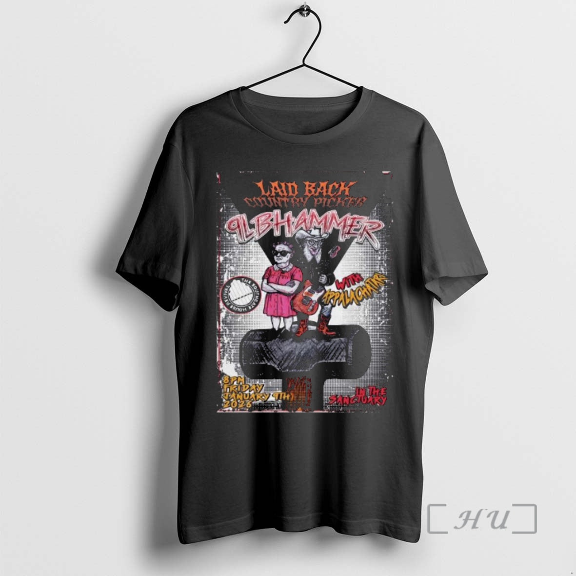 Officials Laidback Country Picker Jan 9 2026 The Southgate House Revival In Newport Ky Premium - T-Shirt, Sweatshirt, Hoodie