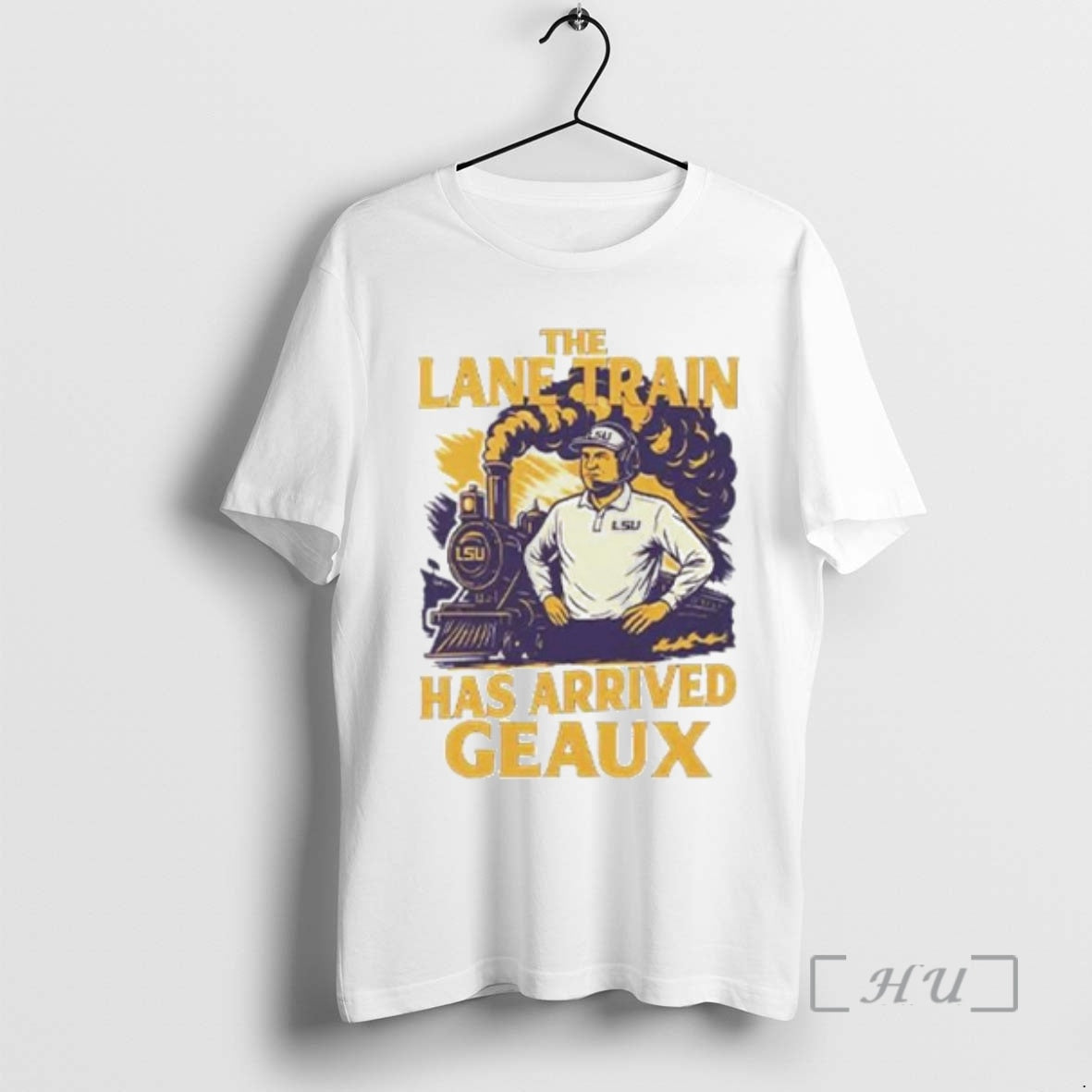 Officials Lane Kiffinn Lsuu Louisiana Tigers Train Has Arrived Geaux Ornaments Premium T Shirts Sweater - T-Shirt, Sweatshirt, Hoodie