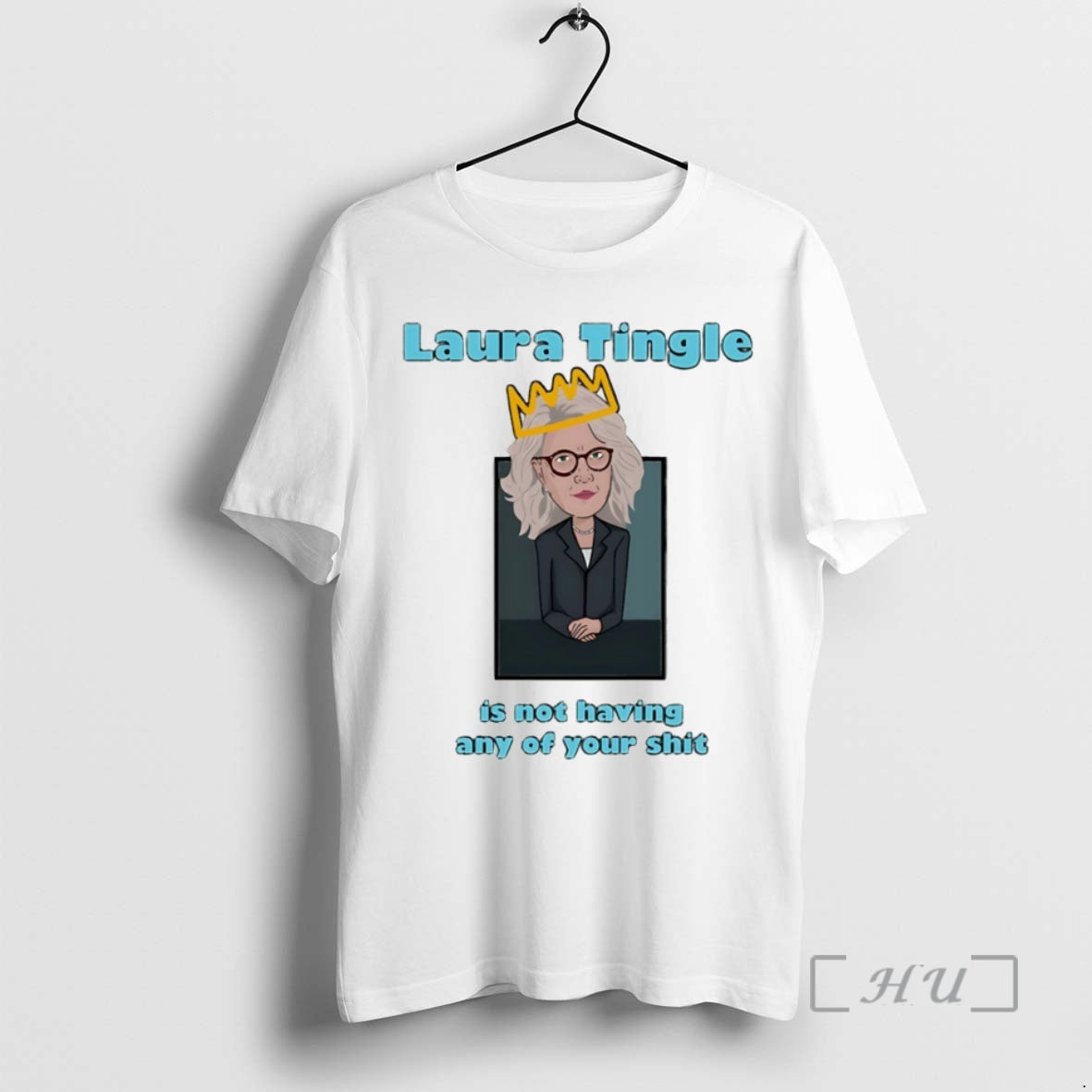 Officials Laura Tingle Is Not Haciving Any Of Your Shit Circle Premium T Shirts Sweater - T-Shirt, Sweatshirt, Hoodie