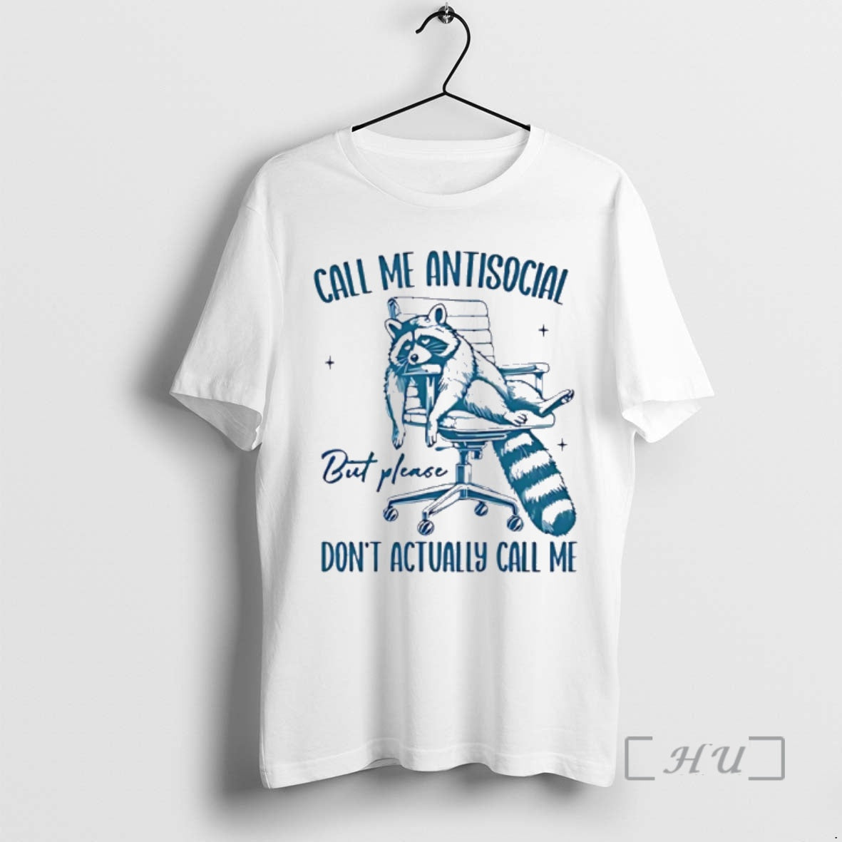 Officials Lazy Raccoon Call Me Antisocial But Please Dont Call Me Premium T Shirts Sweater - T-Shirt, Sweatshirt, Hoodie