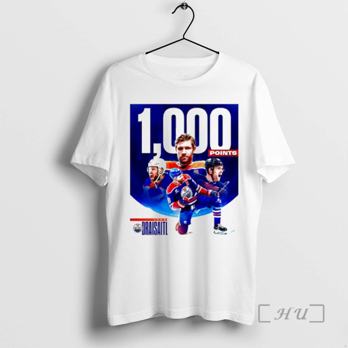 Officials Leon Draisaitl The Legend Of Drai 1000 Points - T-Shirt, Sweatshirt, Hoodie