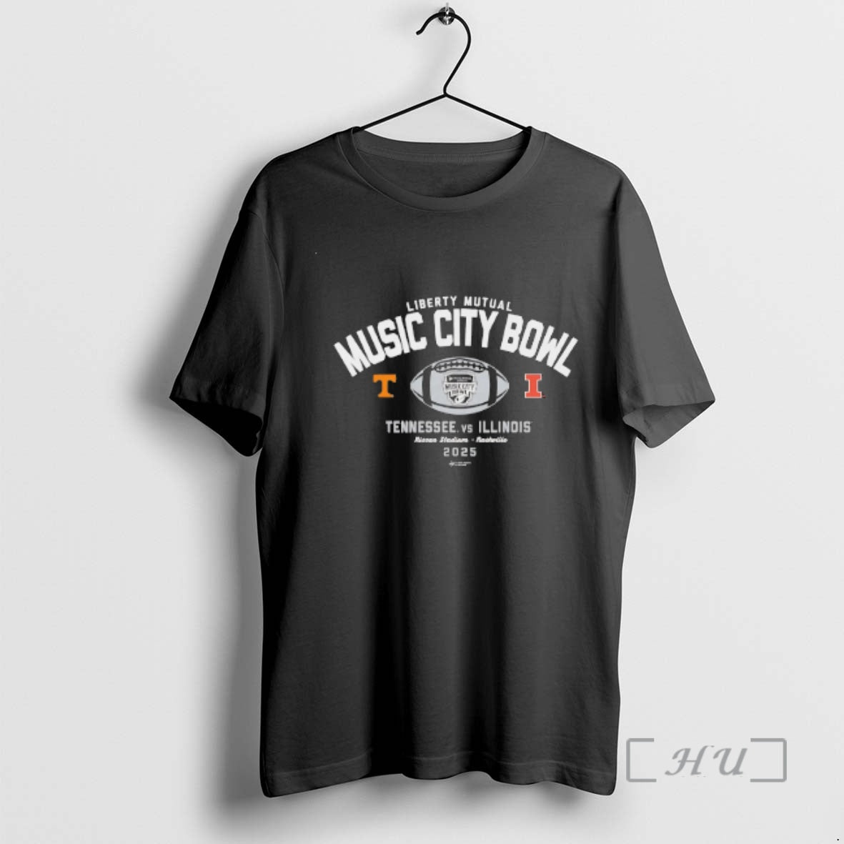 Officials Liberty Mutual Music City Bowl 2025 Tennessee Volunteers Vs Illinois Fighting Illini Premium - T-Shirt, Sweatshirt, Hoodie