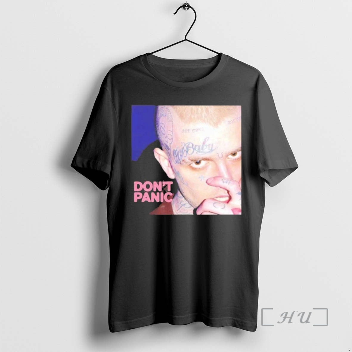 Officials Lil Peep Dont Panic Single Cover Unisex T-shirt, Sweatshirt, Hoodie, Long Sleeve Tee - T-Shirt, Sweatshirt, Hoodie