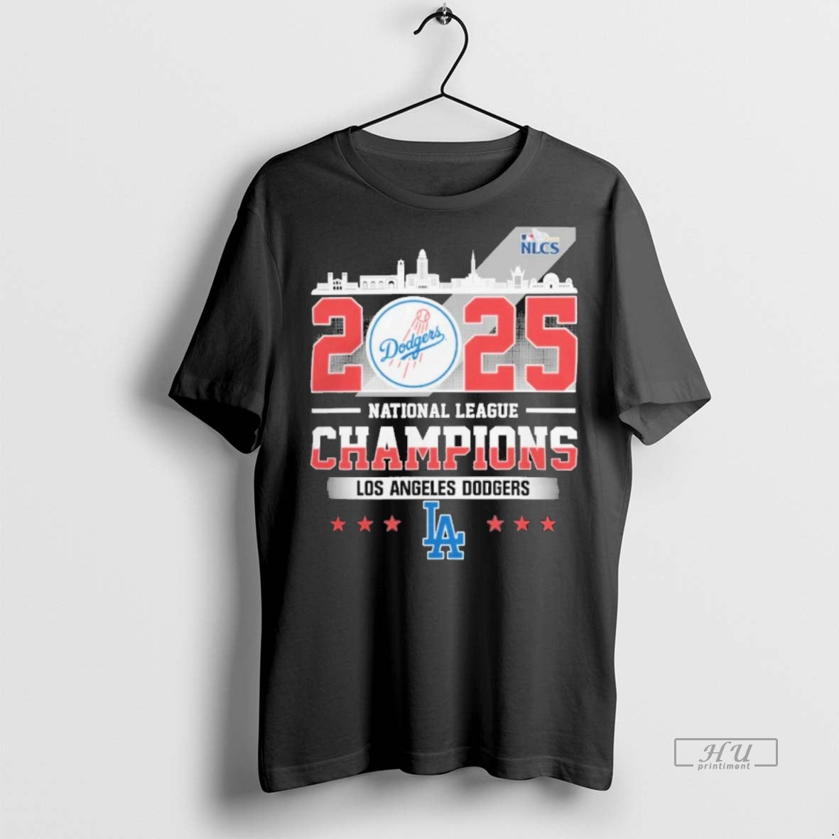 Officials Los Angeles Dodgers 2025 National League Champions Skyline Shirt Sweater Unisex T-shirt, Sweatshirt, Hoodie, Long Sleeve Tee - T-Shirt, Sweatshirt, Hoodie