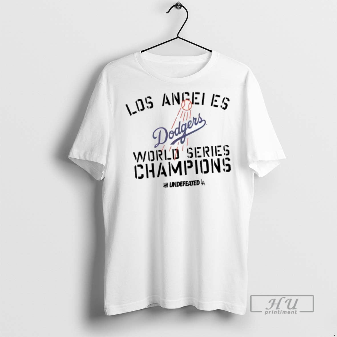 Officials Los Angeles Dodgers New Era X Undefeated World Series Champions T Shirt Unisex T-shirt, Sweatshirt, Hoodie, Long Sleeve Tee - T-Shirt, Sweatshirt, Hoodie