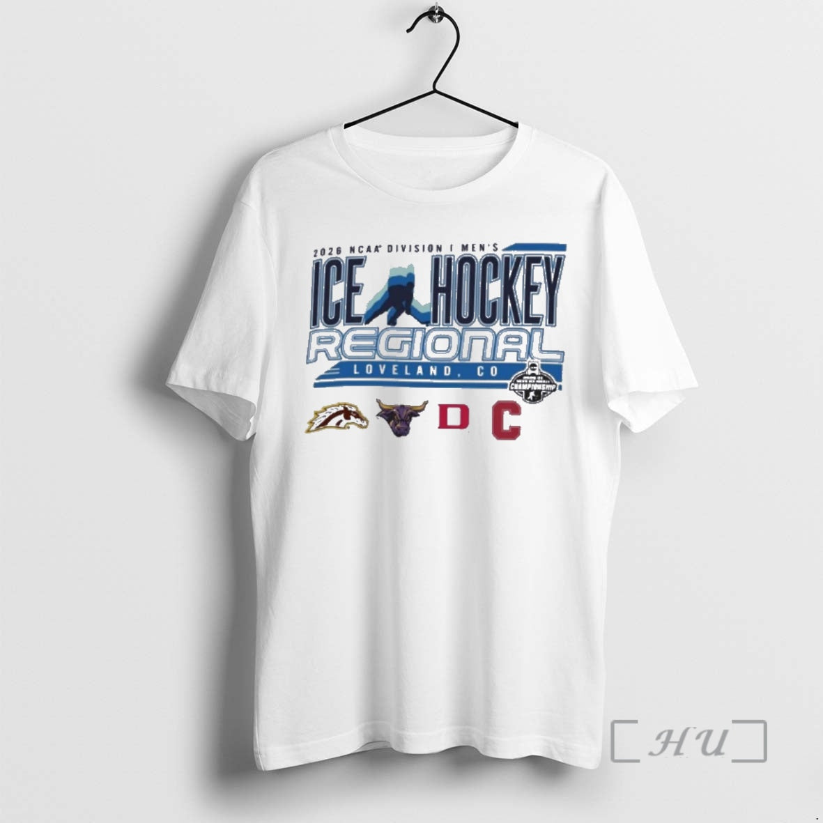 Officials Loveland Co 2026 Ncaa Di Mens Ice Hockey Regional Unisex T-shirt, Sweatshirt, Hoodie, Long Sleeve Tee - T-Shirt, Sweatshirt, Hoodie