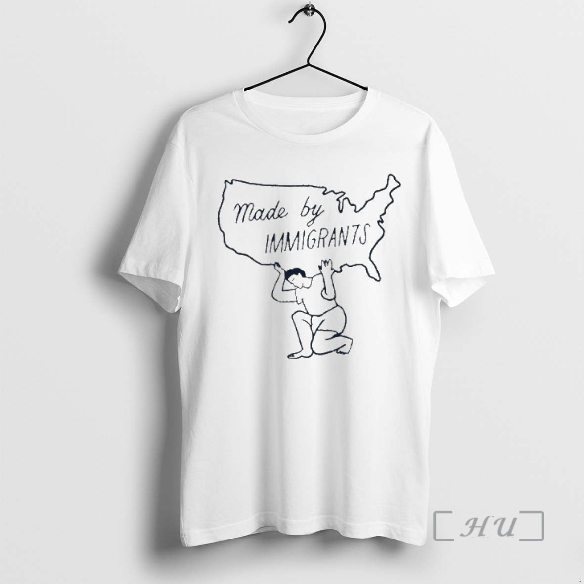 Officials Made By Immigrants State - T-Shirt, Sweatshirt, Hoodie