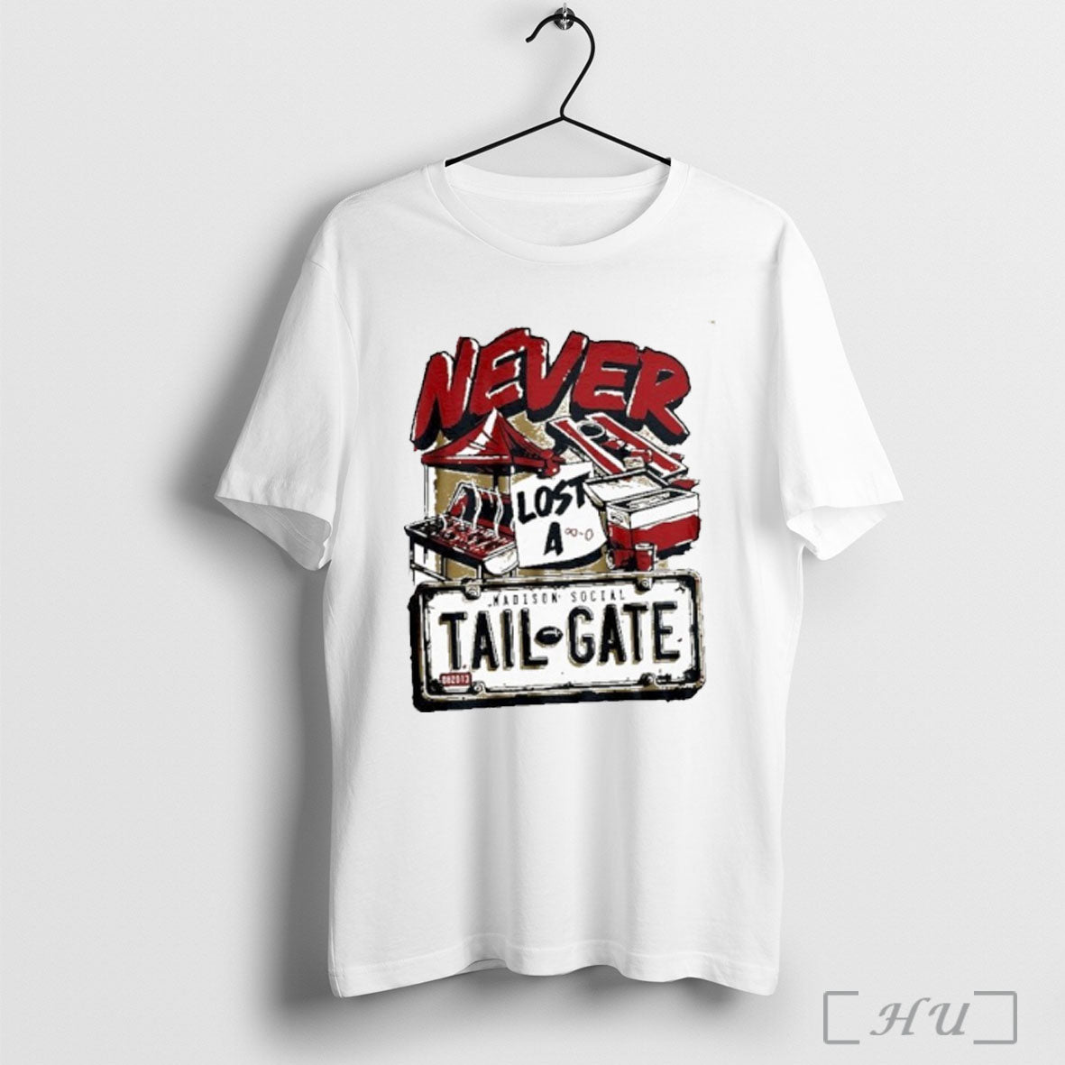 Officials Madison Social Never Lost A Tailgate T Shirt Unisex T-shirt, Sweatshirt, Hoodie, Long Sleeve Tee - T-Shirt, Sweatshirt, Hoodie