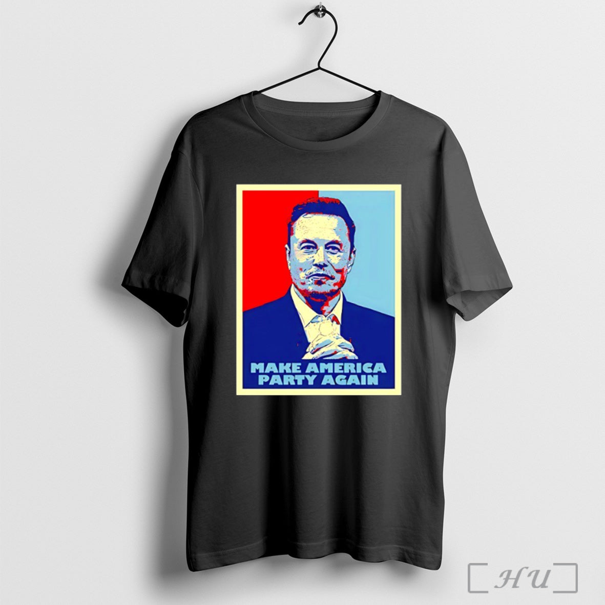 Officials Make American Party Again Elon Musk Hope T Shirt Unisex T-shirt, Sweatshirt, Hoodie, Long Sleeve Tee - T-Shirt, Sweatshirt, Hoodie