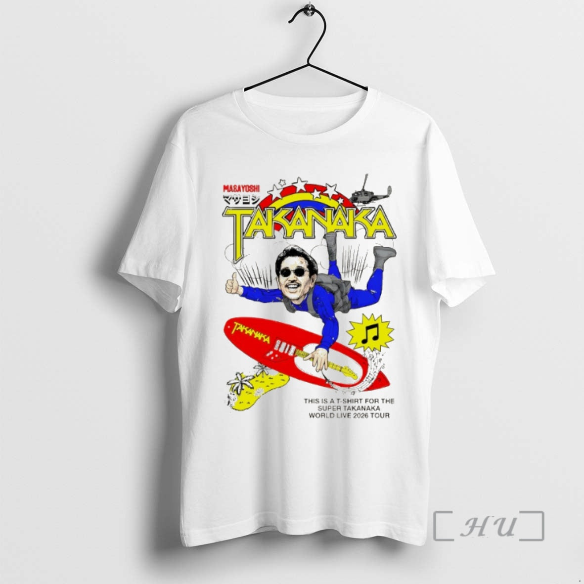 Officials Masayoshi Takanaka Super Takanaka World Live 2026 Tour Unisex T-shirt, Sweatshirt, Hoodie, Long Sleeve Tee - T-Shirt, Sweatshirt, Hoodie