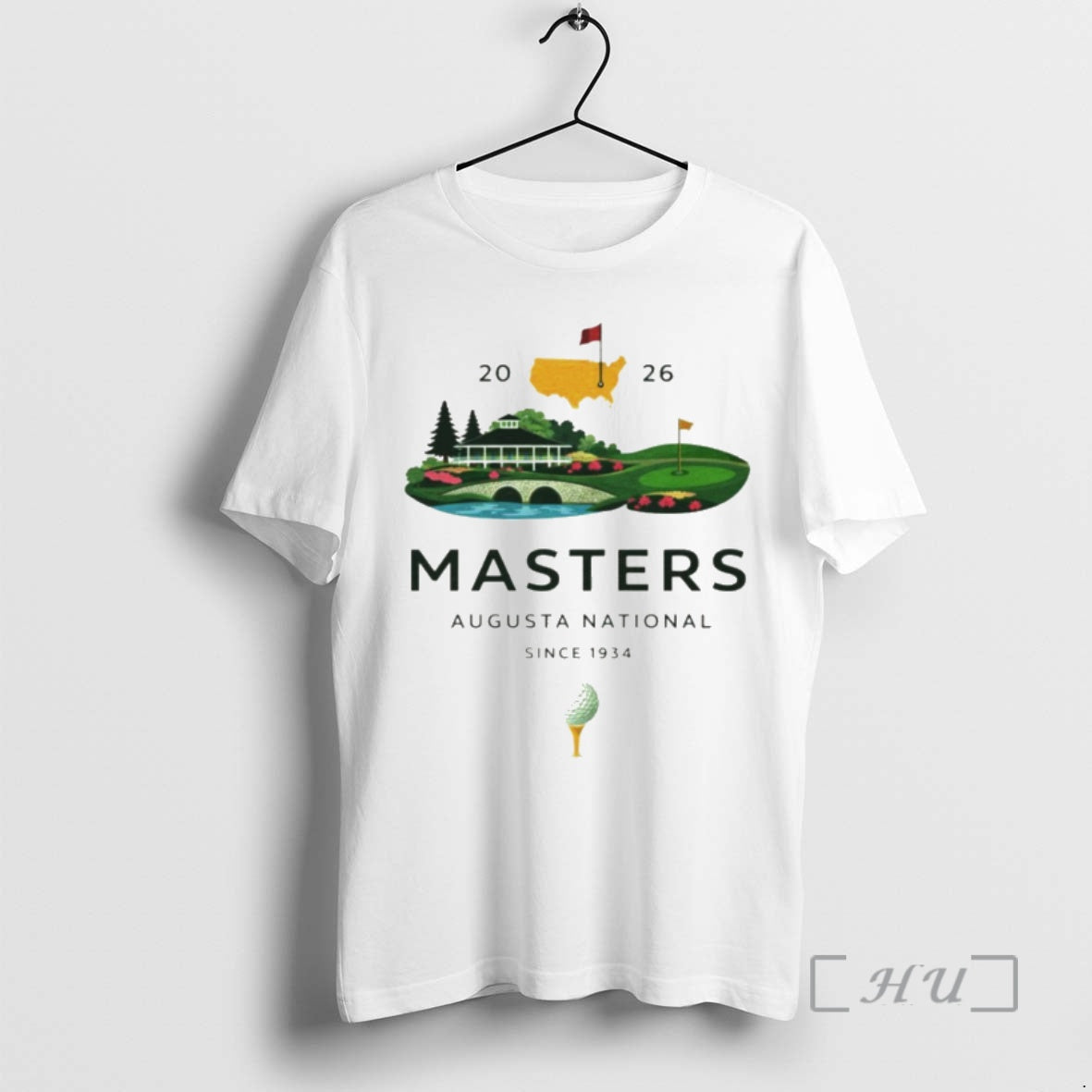 Officials Masters Augusta National Golf Course Graphic 2026 Tournament Unisex T-shirt, Sweatshirt, Hoodie, Long Sleeve Tee - T-Shirt, Sweatshirt, Hoodie