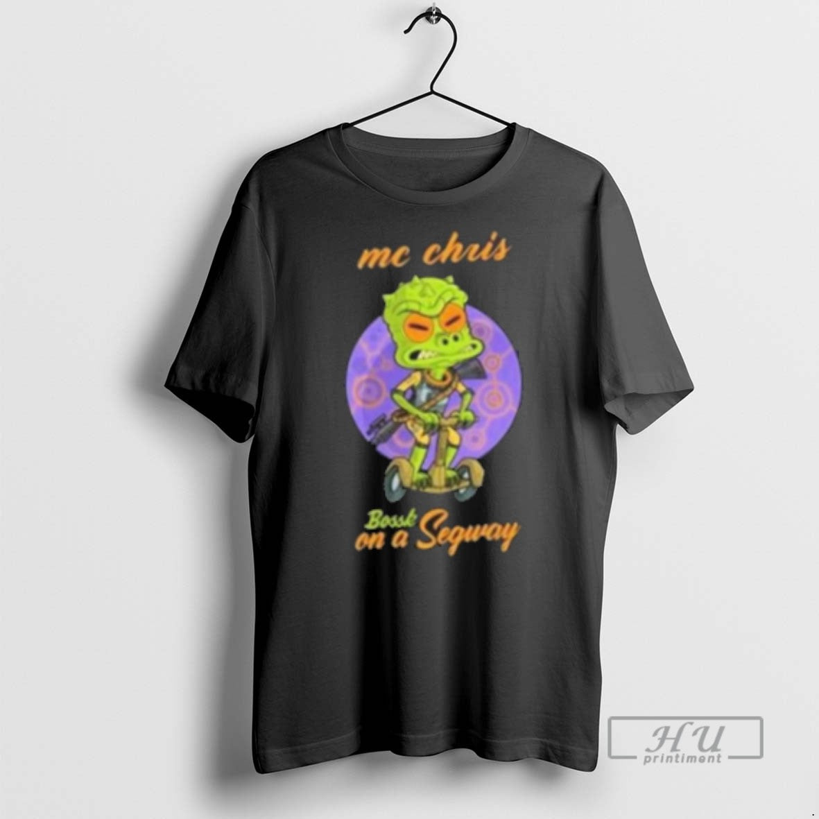 Officials Mc Chris Bossk On A Segway T Shirts Unisex T-shirt, Sweatshirt, Hoodie, Long Sleeve Tee - T-Shirt, Sweatshirt, Hoodie