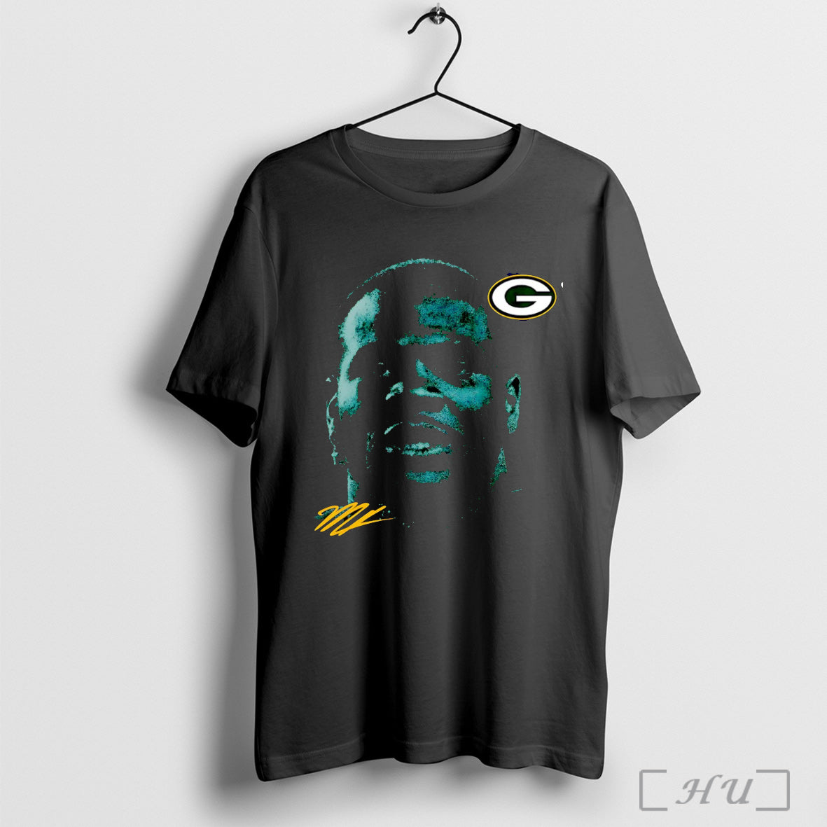 Officials Micah Parsons Big Head Green Bay Packers Signature T Shirt Unisex T-shirt, Sweatshirt, Hoodie, Long Sleeve Tee - T-Shirt, Sweatshirt, Hoodie