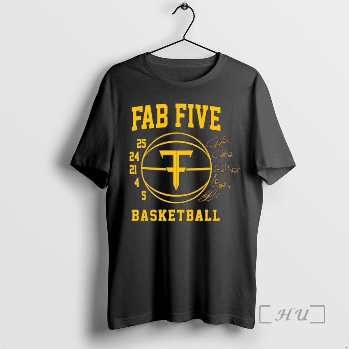 Officials Michigan 2026 Basketball National Champions Fab Five Signature Unisex T-shirt, Sweatshirt, Hoodie, Long Sleeve Tee - T-Shirt, Sweatshirt, Hoodie