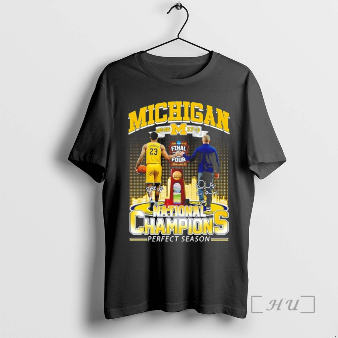 Officials Michigan Wolverines 2025 2026 37 3 National Champions Perfect Season Signatures Premium T Shirts - T-Shirt, Sweatshirt, Hoodie