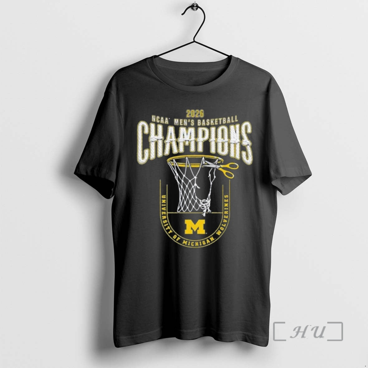 Officials Michigan Wolverines 2026 Mens Basketball National Champions Net Unisex T-shirt, Sweatshirt, Hoodie, Long Sleeve Tee - T-Shirt, Sweatshirt, Hoodie