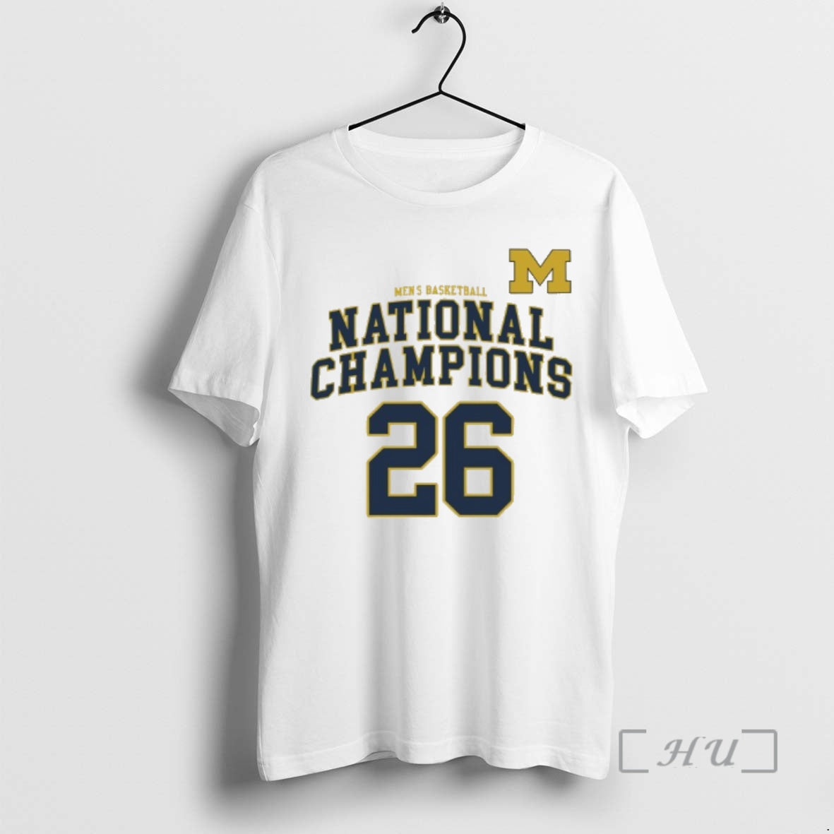Officials Michigan Wolverines Basketball 26 National Champions Unisex T-shirt, Sweatshirt, Hoodie, Long Sleeve Tee - T-Shirt, Sweatshirt, Hoodie