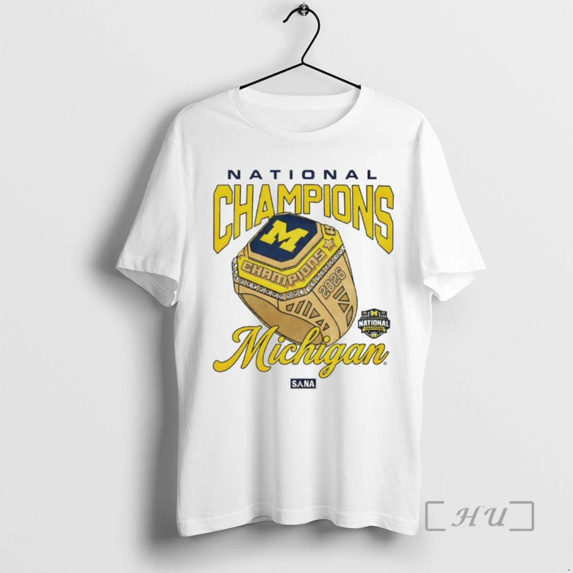 Officials Michigan Wolverines Basketball Rings National Champions Ncaa 2026 Unisex T-shirt, Sweatshirt, Hoodie, Long Sleeve Tee - T-Shirt, Sweatshirt, Hoodie