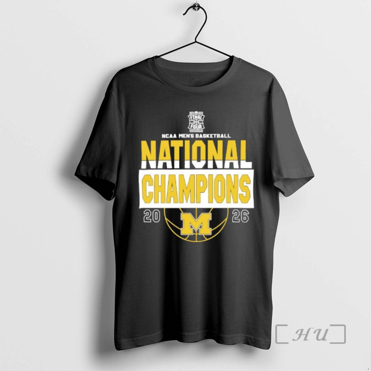 Officials Michigan Wolverines Win 2026 Ncaa Mens Basketball National Champions Unisex T-shirt, Sweatshirt, Hoodie, Long Sleeve Tee - T-Shirt, Sweatshirt, Hoodie