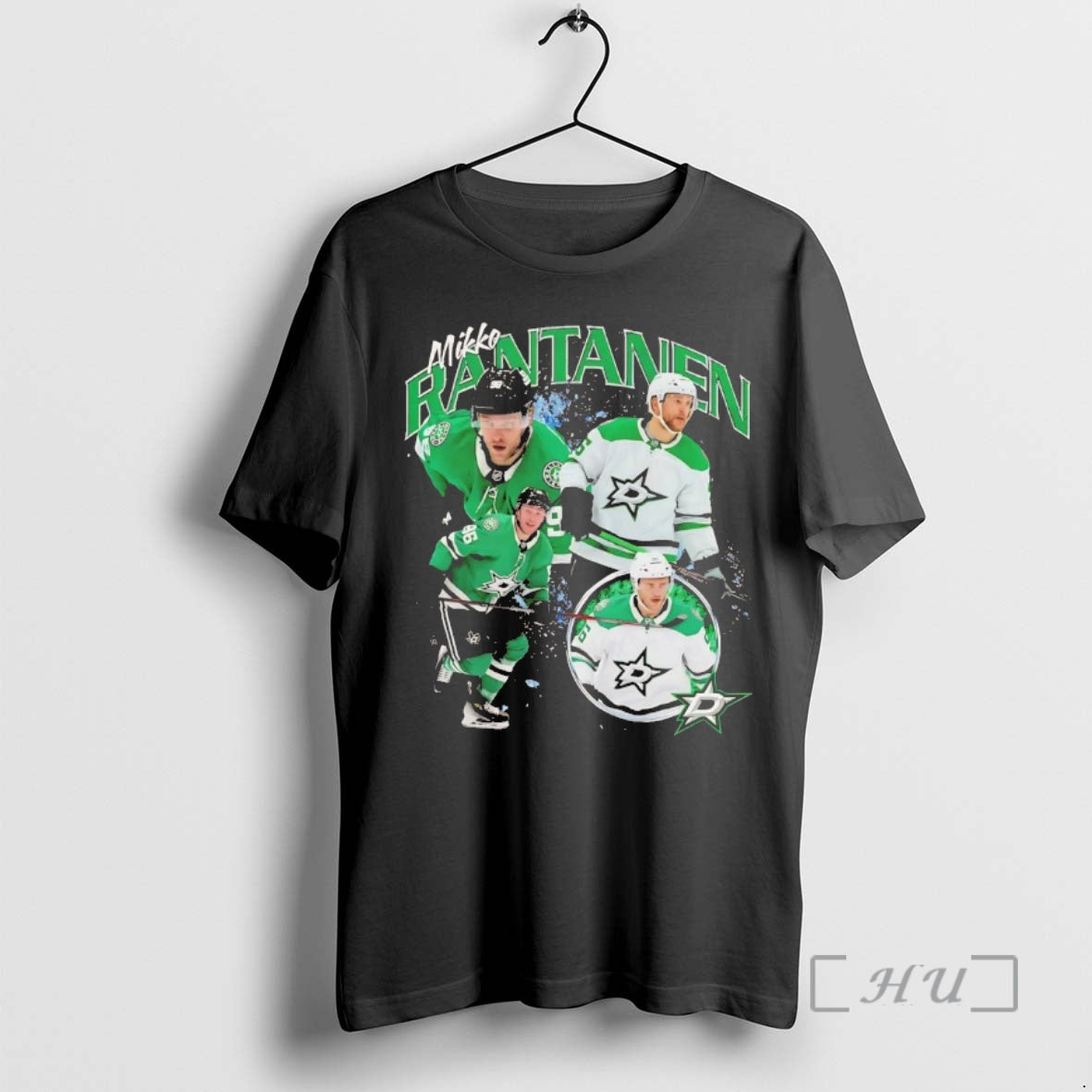 Officials Mikko Rantanen Player Collage Dallas Stars Christmas Chriast - T-Shirt, Sweatshirt, Hoodie