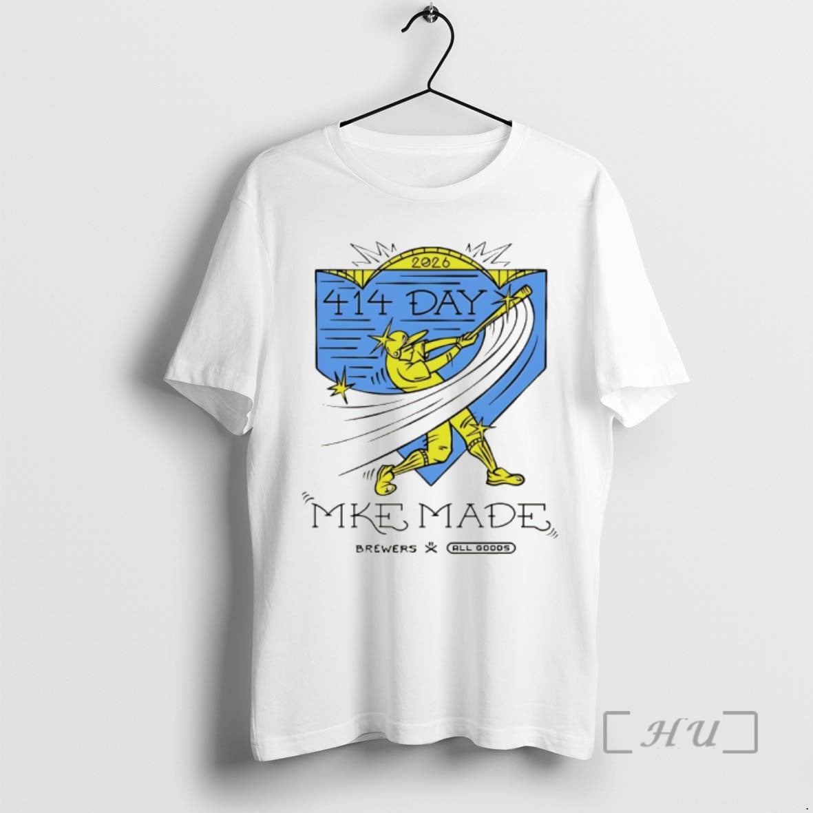 Officials Milwaukee Brewers 414 Day Mke Made Artist Unisex T-shirt, Sweatshirt, Hoodie, Long Sleeve Tee - T-Shirt, Sweatshirt, Hoodie