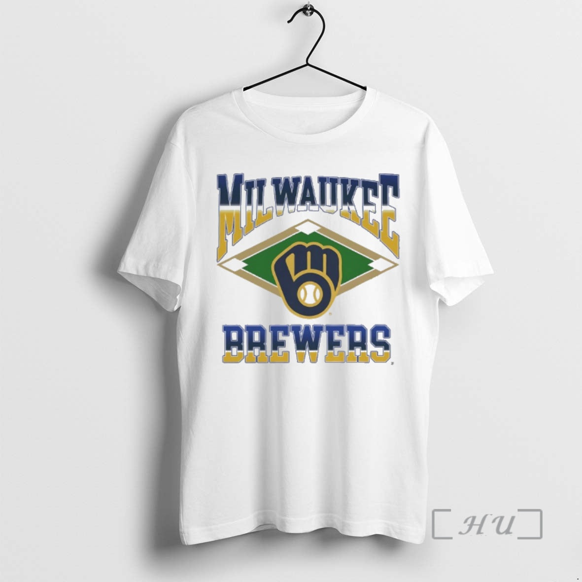 Officials Milwaukee Brewers Baseball Field Diamond Unisex T-shirt, Sweatshirt, Hoodie, Long Sleeve Tee - T-Shirt, Sweatshirt, Hoodie