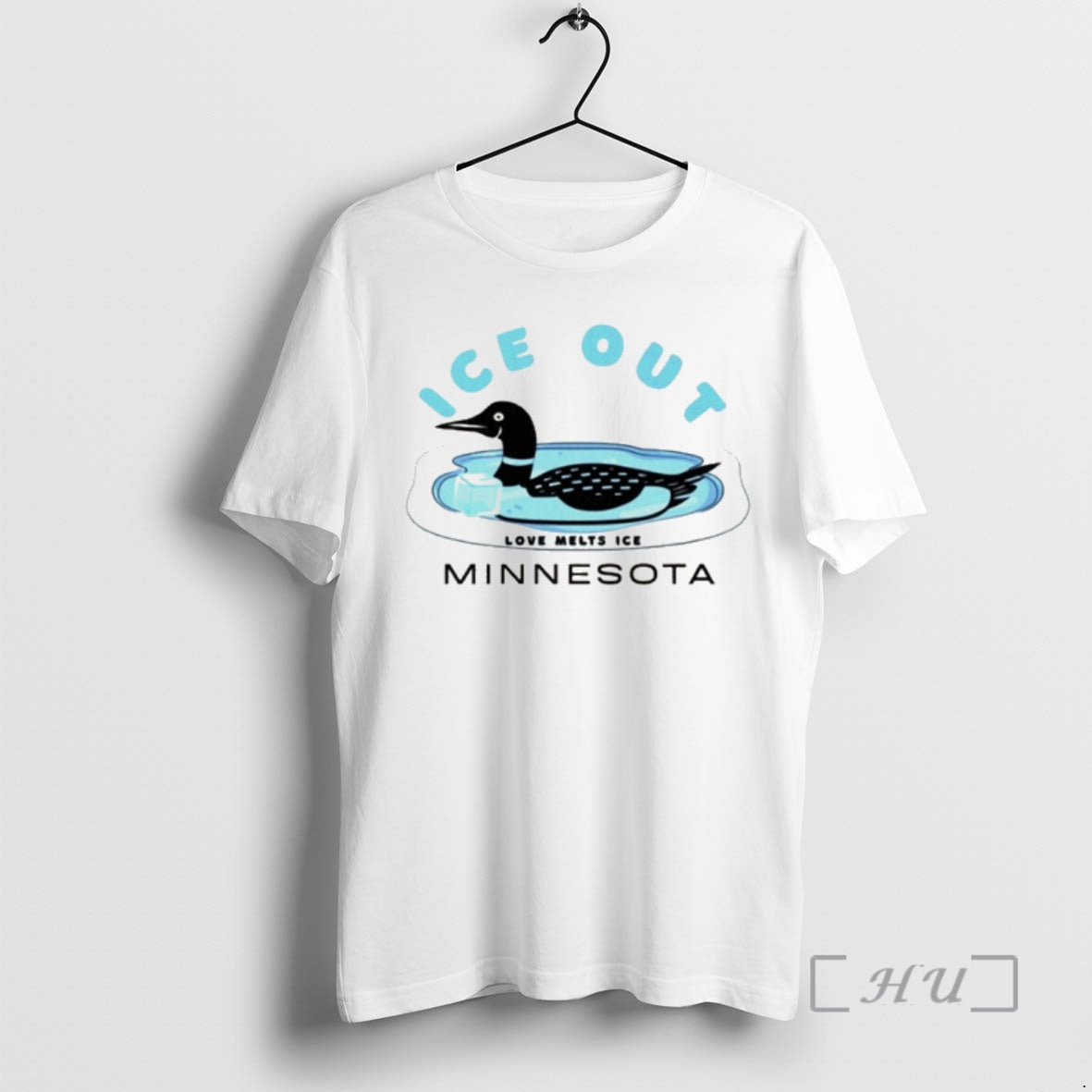 Officials Minnesota Loon Ice Out Love Melts Ice Minnesota - T-Shirt, Sweatshirt, Hoodie