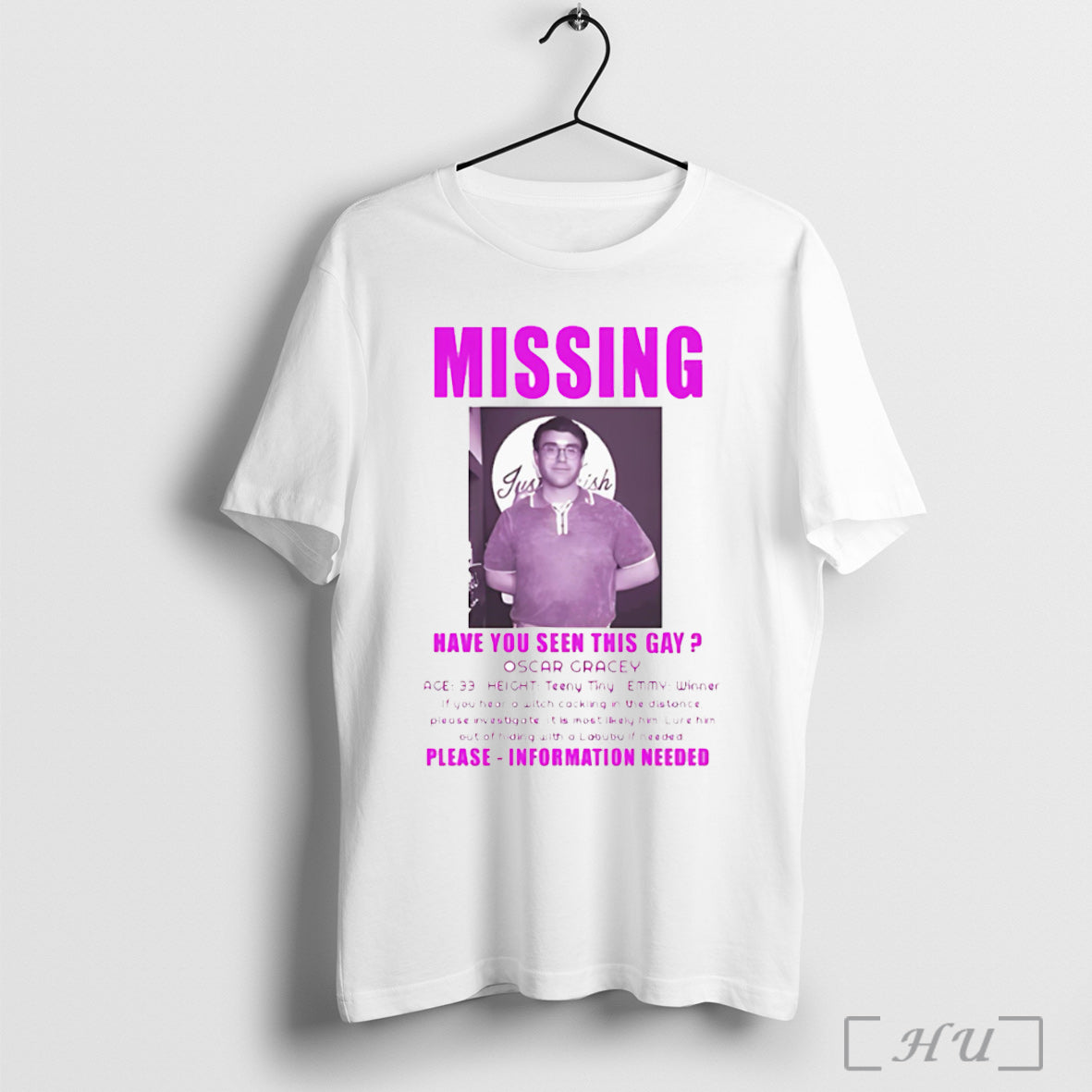 Officials Missing Have You Seen This Gay Oscar Gracey Comedy T Shirt Unisex T-shirt, Sweatshirt, Hoodie, Long Sleeve Tee - T-Shirt, Sweatshirt, Hoodie