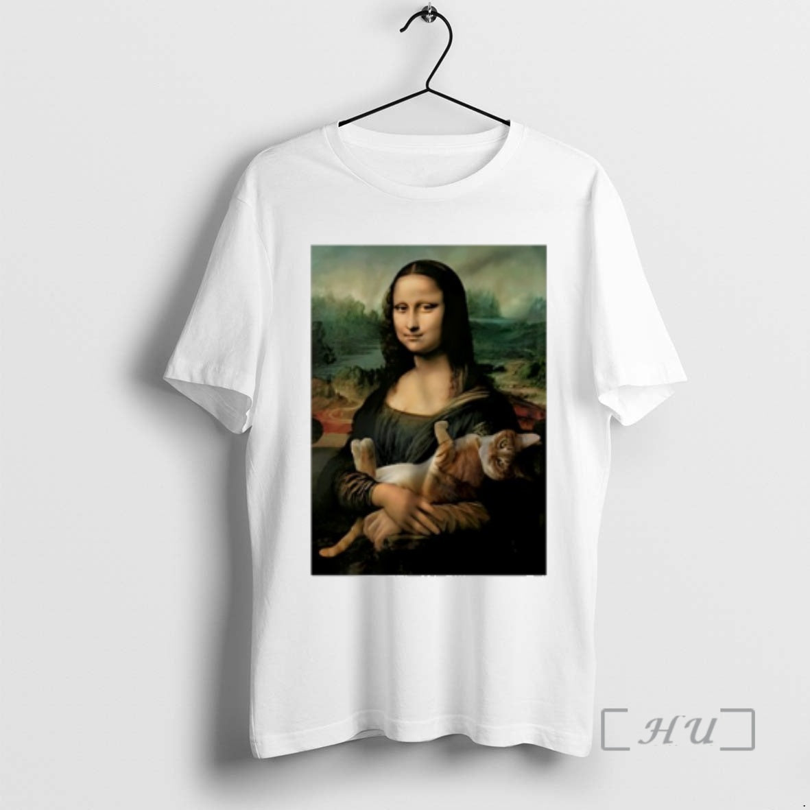 Officials Mona Lisa And Cat Photo Unisex T-shirt, Sweatshirt, Hoodie, Long Sleeve Tee - T-Shirt, Sweatshirt, Hoodie