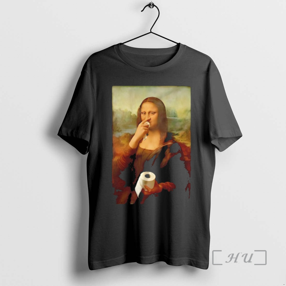 Officials Mona Lisa Toilet Paper Meme Unisex T-shirt, Sweatshirt, Hoodie, Long Sleeve Tee - T-Shirt, Sweatshirt, Hoodie