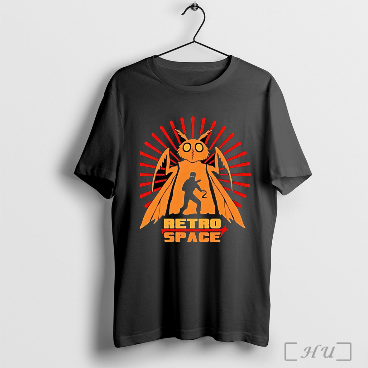 Officials Mothman Retro Space Monster T Shirt Unisex T-shirt, Sweatshirt, Hoodie, Long Sleeve Tee - T-Shirt, Sweatshirt, Hoodie