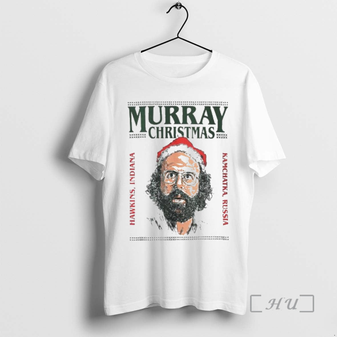 Officials Murray Christmas Hawkins Indiana To Kamchatka Ugly Christmas Ornaments - T-Shirt, Sweatshirt, Hoodie