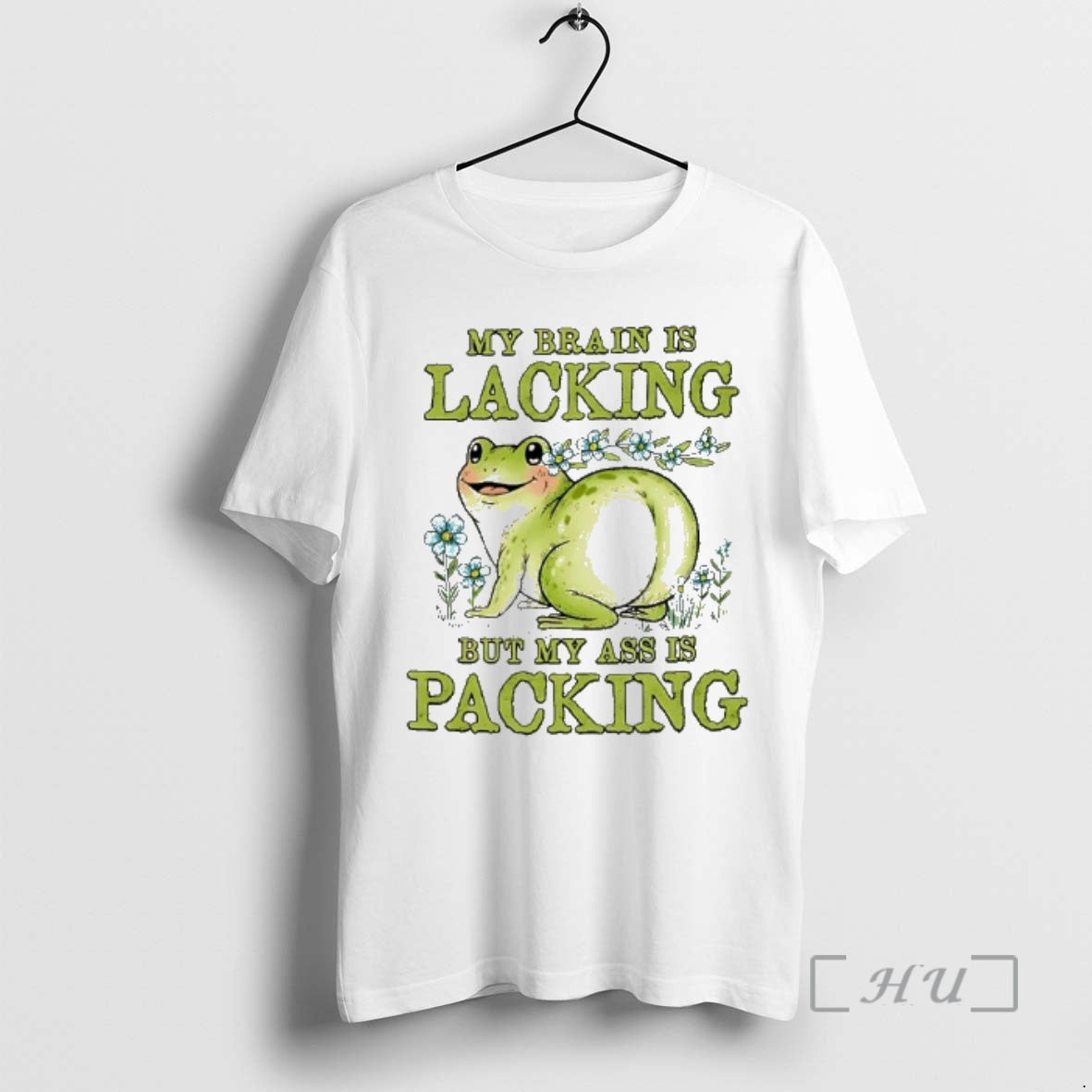 Officials My Brain Is Lacking But My Ass Is Packing Frog Premium T Shirts Sweater - T-Shirt, Sweatshirt, Hoodie