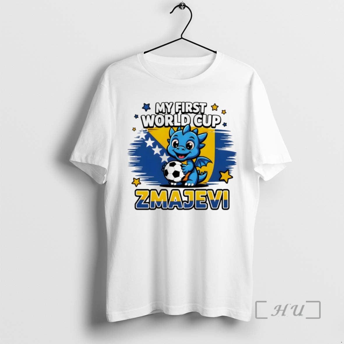 Officials My First World Cup Bosnia Zmajevi Bosnian Soccer Game Day 2026 Premium T Shirts Unisex T-shirt, Sweatshirt, Hoodie, Long Sleeve Tee - T-Shirt, Sweatshirt, Hoodie