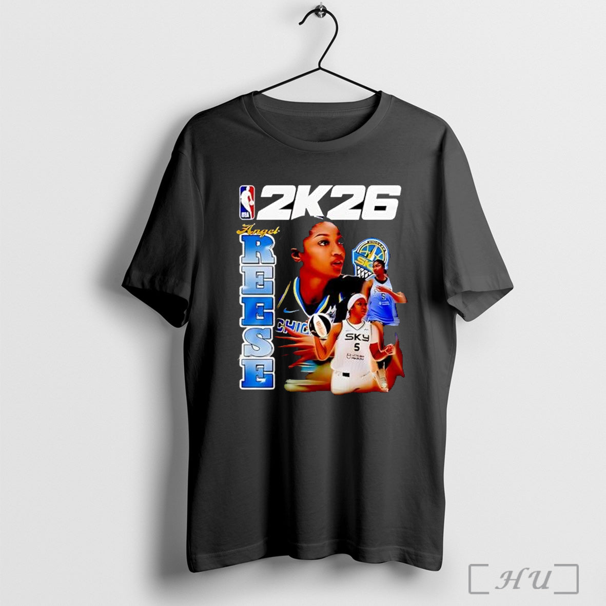 Officials Nba 2k26 Angel Reese Chicago Sky Basketball Fan Posters T Shirt Unisex T-shirt, Sweatshirt, Hoodie, Long Sleeve Tee - T-Shirt, Sweatshirt, Hoodie