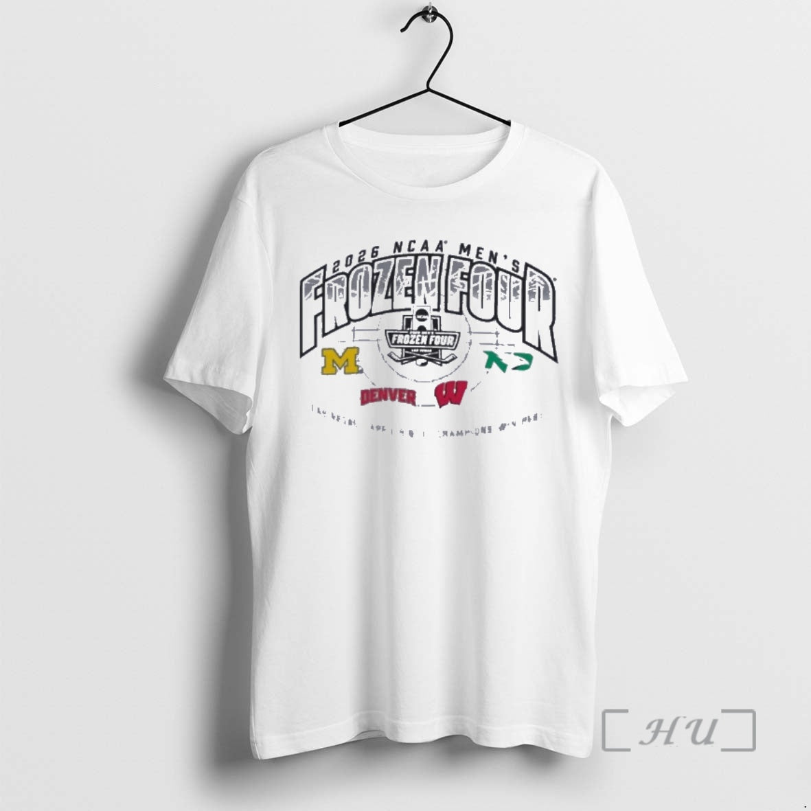 Officials Ncaa Mens Frozen Four 2026 Semifinals Unisex T-shirt, Sweatshirt, Hoodie, Long Sleeve Tee - T-Shirt, Sweatshirt, Hoodie