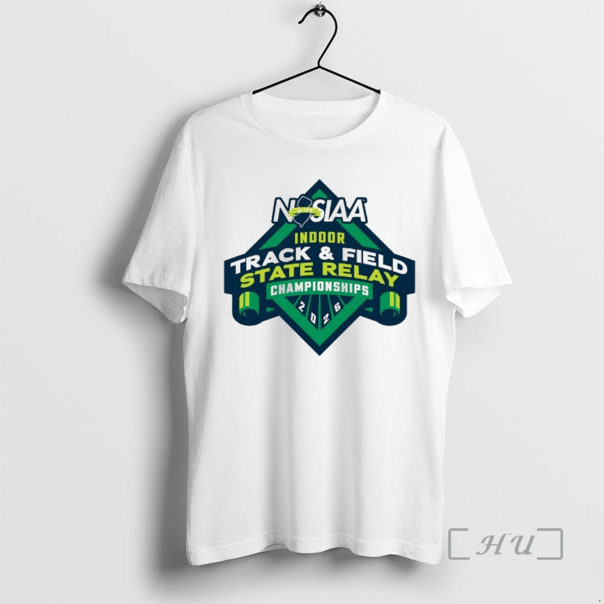 Officials Njsiaa Indoor Track And Field State Relay Championship 2026 Logo Premium T Shirts Sweater - T-Shirt, Sweatshirt, Hoodie