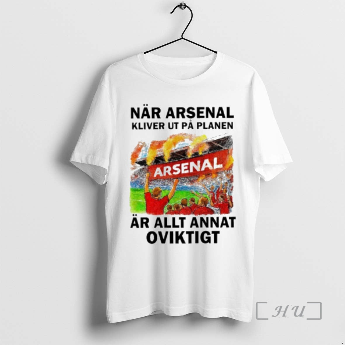 Officials Nar Arsenal Kliver Ut Pa Planen Ar Allt Annat Oviktigt Premium T Shirts Sweater - T-Shirt, Sweatshirt, Hoodie