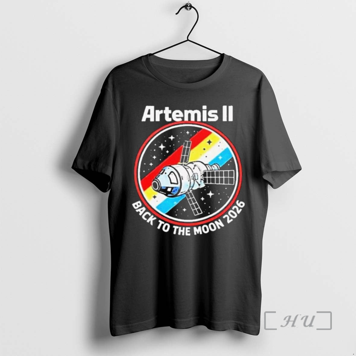 Officials Nasa Artemis Ii Back To The Moon 2026 Unisex T-shirt, Sweatshirt, Hoodie, Long Sleeve Tee - T-Shirt, Sweatshirt, Hoodie