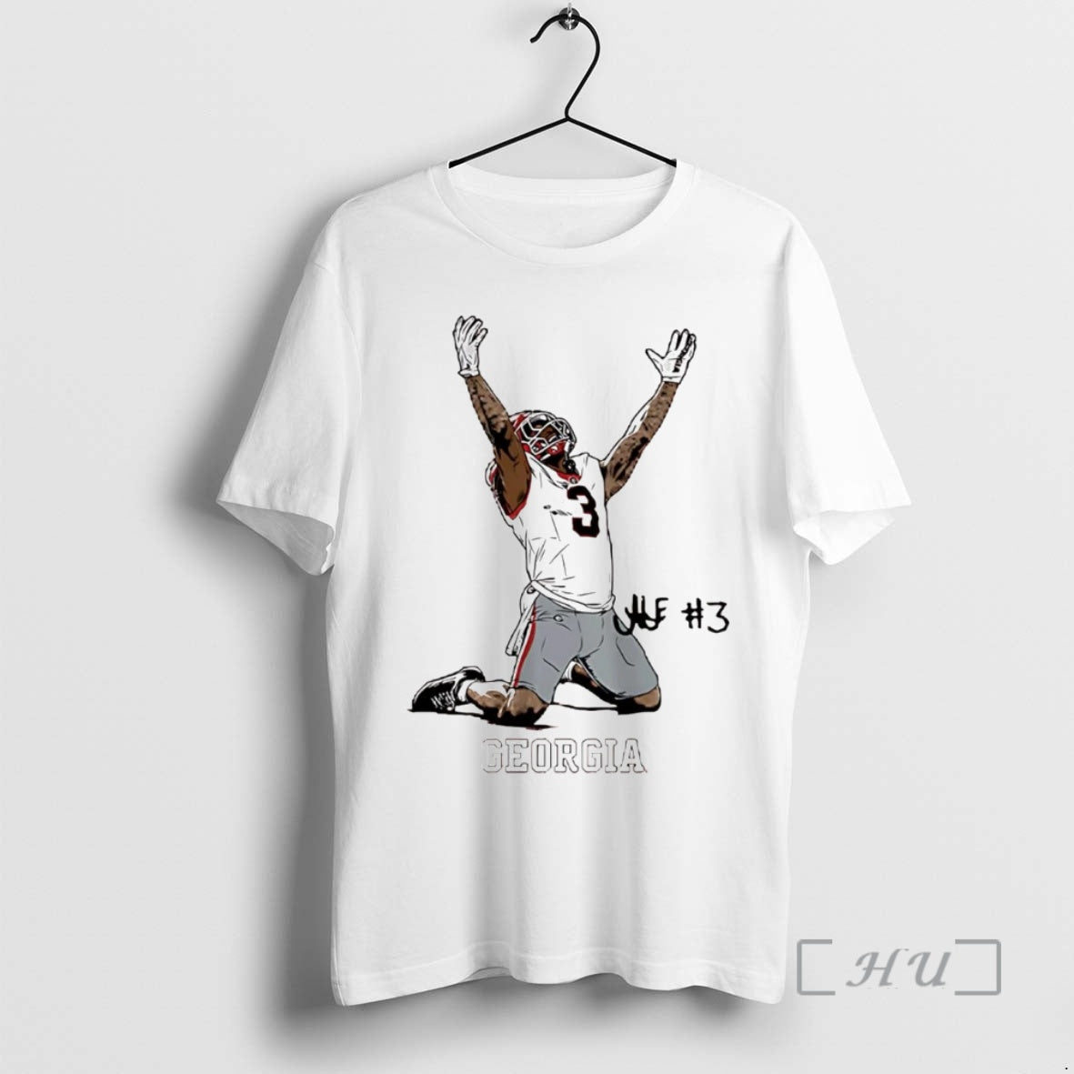 Officials Nate Frazier End Zone Celebration Georgia Bulldogs - T-Shirt, Sweatshirt, Hoodie