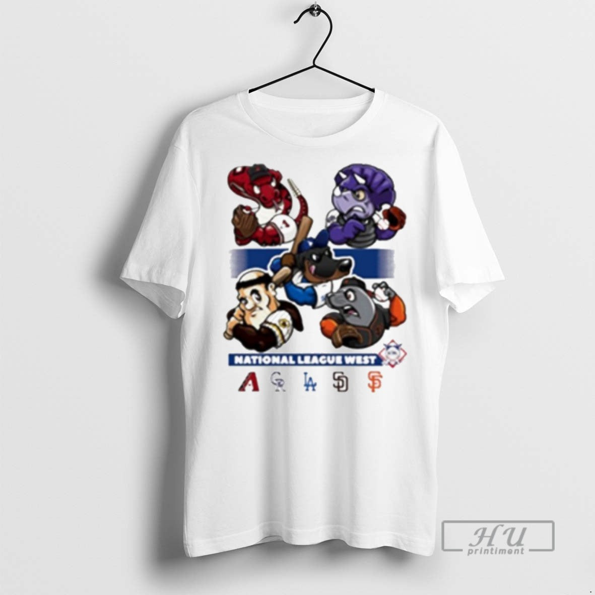 Officials National League West Arizona Diamondbacks Colorado Rockies La Dodgers Sd Padres Sf Giants - T-Shirt, Sweatshirt, Hoodie