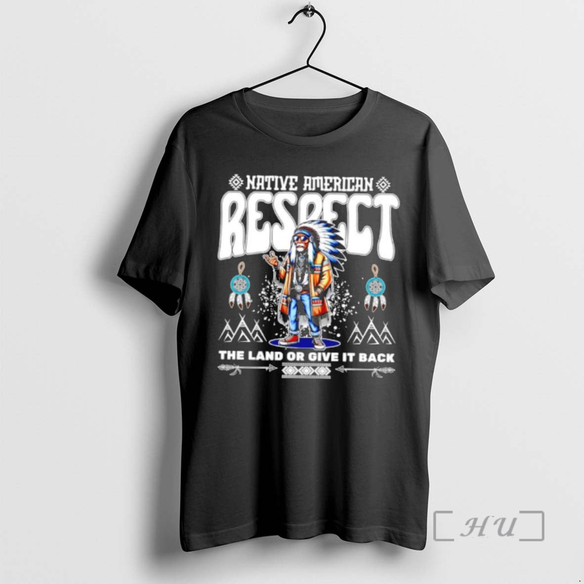 Officials Native American Respect The Land Or Give It Back - T-Shirt, Sweatshirt, Hoodie
